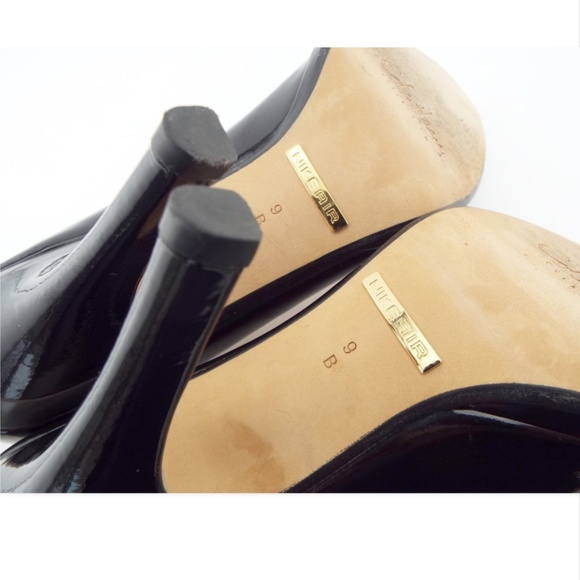 Cole Haan Nike Air Black Patent Leather Platform Heel Pumps 9 - Picture 8 of 8